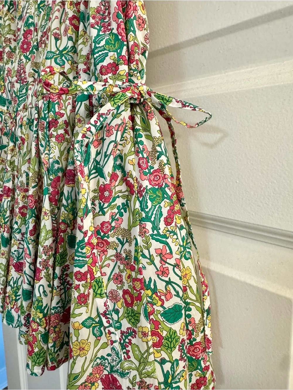 J. Crew x Liberty print collab skirt - Floral Tiered Cotton Skirt- like new!